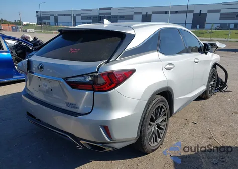 2017 Lexus Rx 350 F Sport из США, поврежденный, VIN 2T2ZZMCA4HC065519